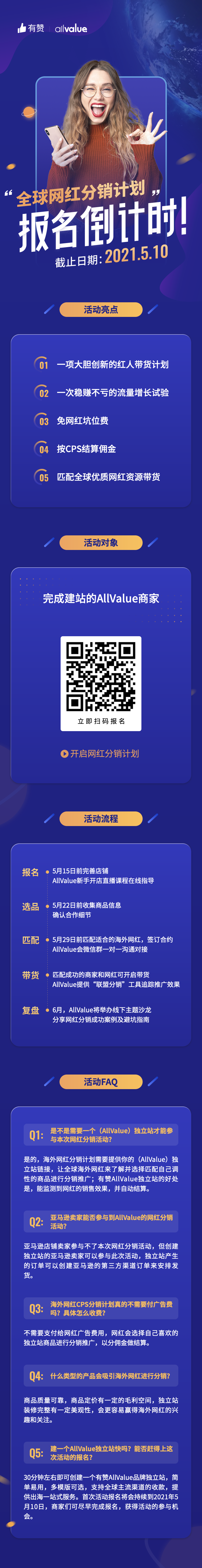 只需完成這一步，全球網(wǎng)紅為你帶貨玩轉(zhuǎn)海外市場(chǎng)！