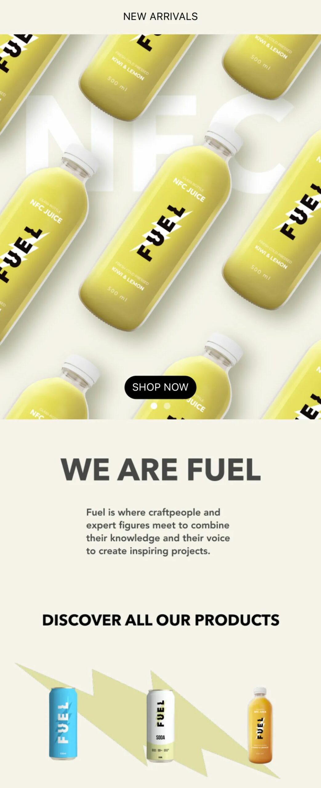 模板推薦 | 年輕跳躍的FUEL 主題，多角度展示、動效視覺一絕！