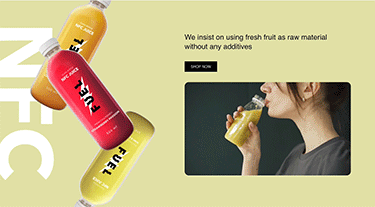 模板推薦 | 年輕跳躍的FUEL 主題，多角度展示、動效視覺一絕！
