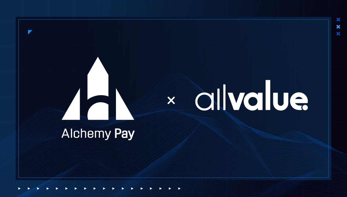 AllValue與Alchemy Pay達(dá)成合作，新增加密貨幣支付選項(xiàng)